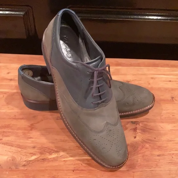 Ecco | Shoes | Mens Size 45 Us 1115 Ecco Biarritz Brogue  display picture 1